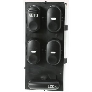 Front Window Switch left side for 1997-2004 Buick Century Custom & Regal GS, LS