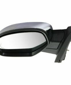 NEW Left Side Power Fold Heated Chrome Mirror for 2007-2014 Chevrolet Tahoe