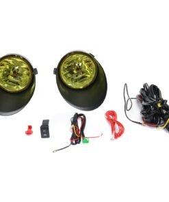 JC Whitney Fog Light kit Set of 2 pc for 2007-2013 Toyota Tundra Base, Limited