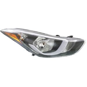 New Headlight right side CAPA for 2014-2016 Hyundai Elantra GL, GLS, L Sedan