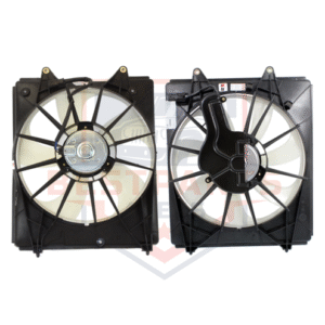 LH & RH Radiator Cooling Fan with A/C Condenser Fan for 2011-2017 Honda Odyssey