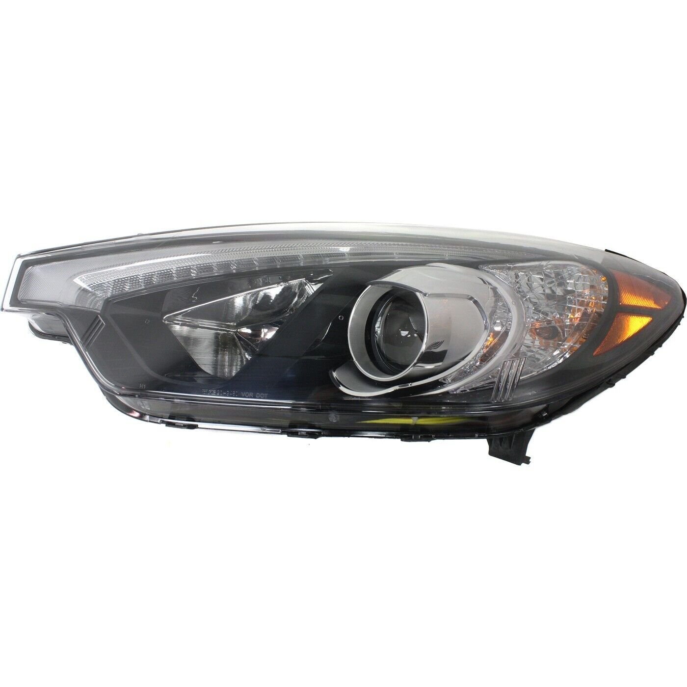 Headlight halogen clear lens left side for 2014 Kia Forte/Forte5/Forte Koup