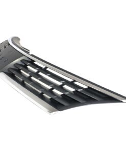 New Lower Grille gray plastic CAPA for 2007-2009 Nissan Versa S, SL