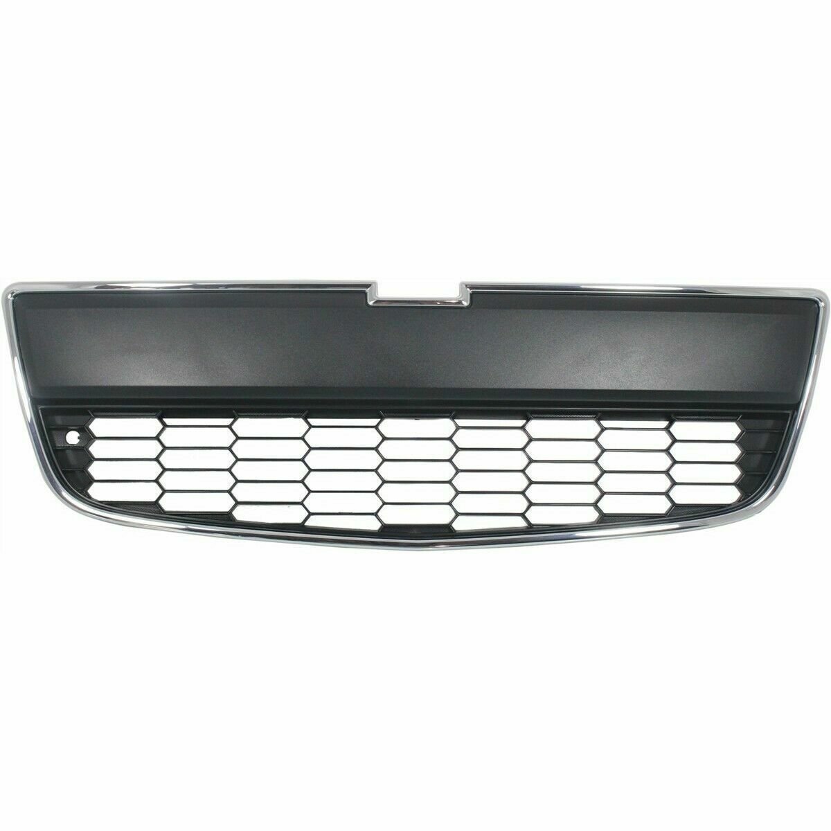 NEW Bumper Grille, Center, Black Plastic, CAPA for 2012-2016 Chevrolet Sonic