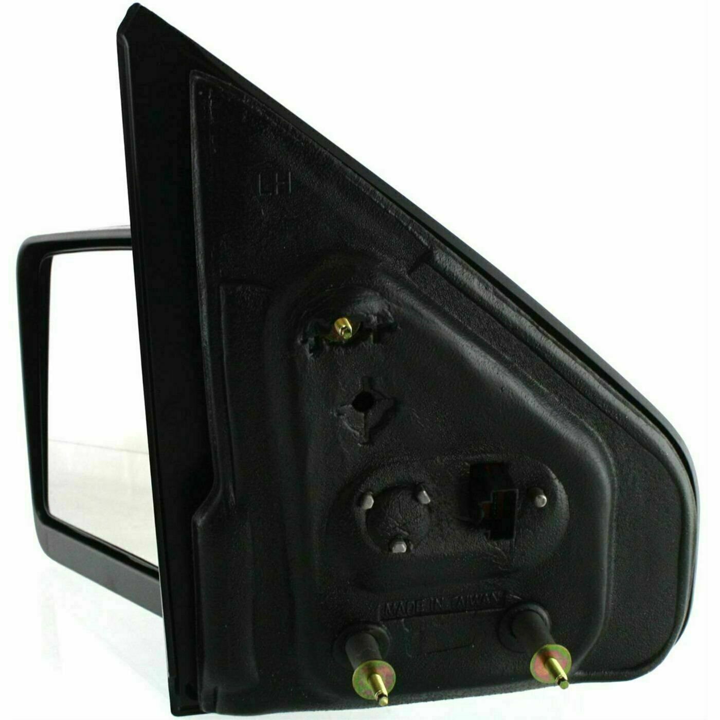 Textured Black Manual Folding Power Mirror for 2004-2008 Ford F-150, Driver Side