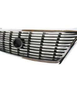 Grille 3896 chrome shell w/ gray insert for 1998-1999 Toyota Avalon