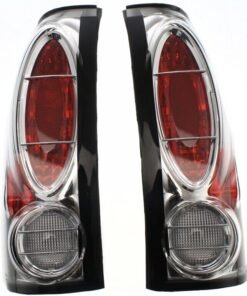 JC Whitney 332-1940PCASVC Tail Light Halogen for 1988-1993 GMC C1500/C2500/C3500