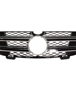 New Grille plastic silver shell w/ insert for 2007-2012 Mercedes Benz GL450 Base