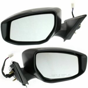 Power Mirror Set w/ Signal Light, Heated, Paintable for 2013-2018 Nissan Altima