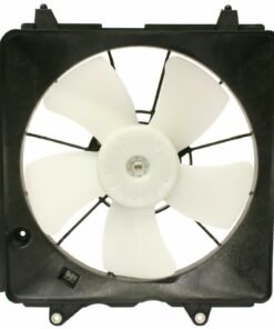 Radiator Cooling Fan, Driver Side for 2006-2011 Honda Civic Sedan/Coupe 1.8L Eng