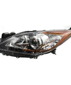 New Headlight halogen left side for 2010-2013 Mazda 3 GT, GX, i, S 5-Speed