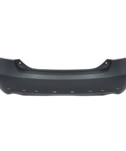 Rear Bumper Cover primed CAPA for 07-11 Toyota Camry w/ Dual Exhaust Holes