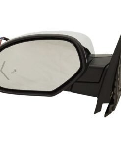 Kool Vue GM147CL-S Mirror Heated Chrome Left Side for 2007-2014 GMC Yukon
