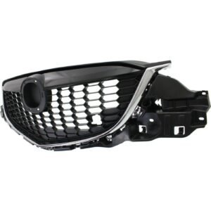 New Grille painted black plastic shell insert for 2013-2014 Mazda CX-5