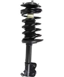 TrueDrive Front Loaded Strut Black Left Side for 1993-1997 Geo Prizm Base, LSi