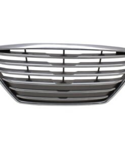New Grille silver shell w/ insert for 2015-2016 Hyundai Genesis 3.8, 5.0