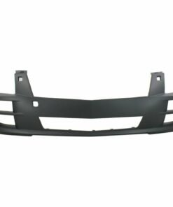 Front Bumper Cover w/ Fog Lamp Holes, Primed for 2008-2011 Cadillac STS