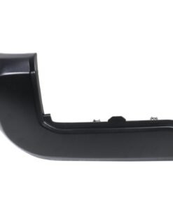 Rear Bumper End TO1104133 left side painted black for 2016-2021 Toyota Tacoma