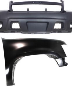 Front Bumper Cover & Fender Kit 2pc right CAPA for 07-14 Chevrolet Tahoe LS, LT