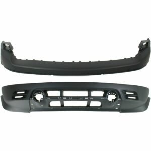 NEW Bumper Cover w/ Molding Hole, Front Upper & Lower for 2011-2017 Jeep Patriot