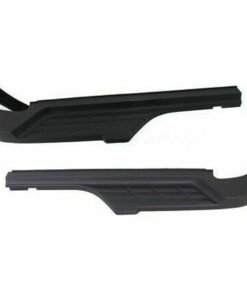 Bumper Step Pad Set for 2007-2014 Chevy Silverado 2500 HD w/ Single Rear Wheels