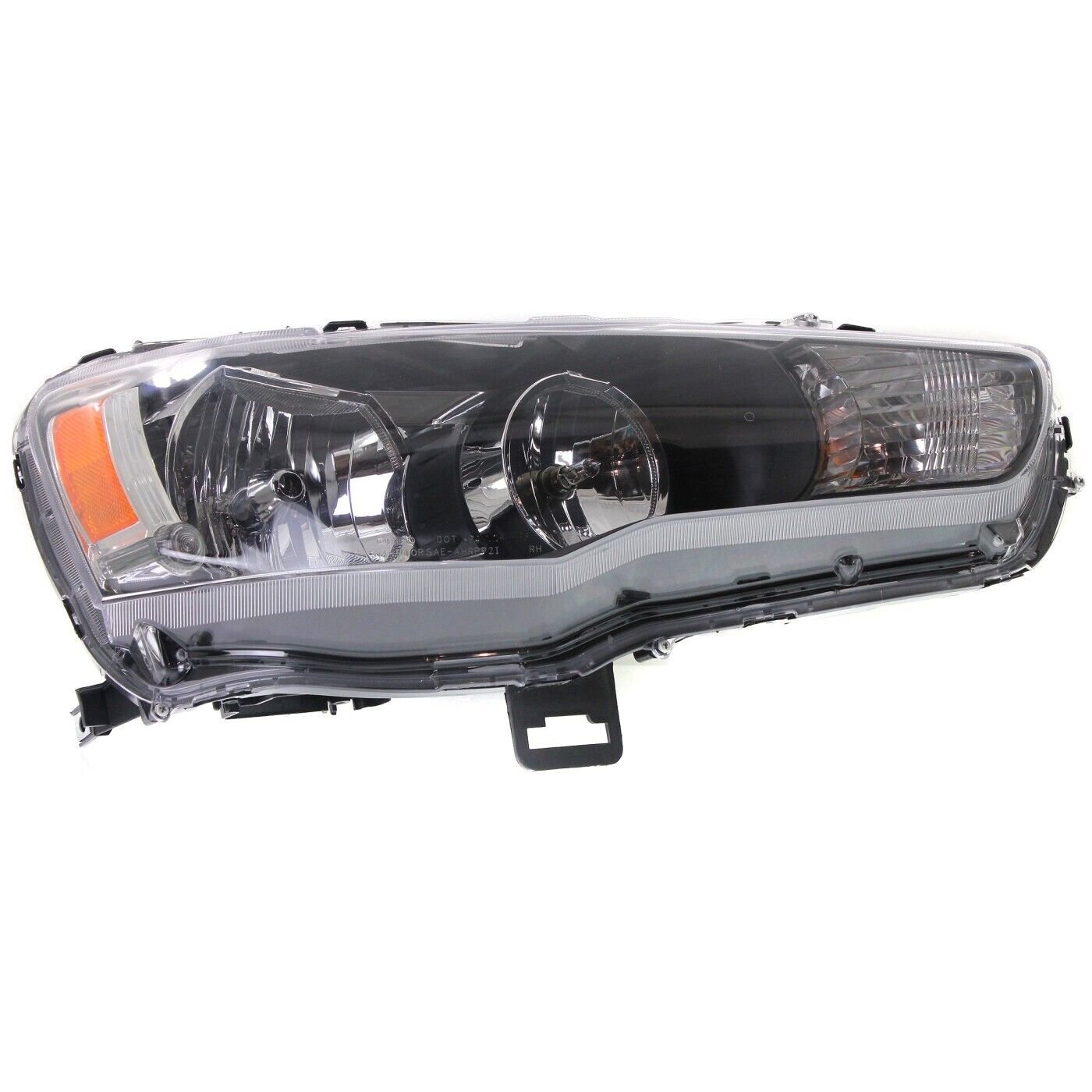 New Headlight halogen right side CAPA for 2009-2017 Mitsubishi Lancer