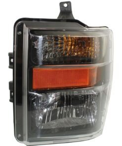 Headlight halogen left side CAPA for 2008-2010 Ford F-250, F-350 Super Duty