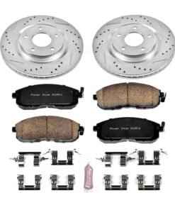Powerstop K6094 Front Brake Disc and Pad Kit for 2011-2013 Nissan Juke