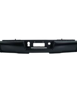 New Rear Step Bumper powdercoated black for 2014-2018 GMC Sierra 1500