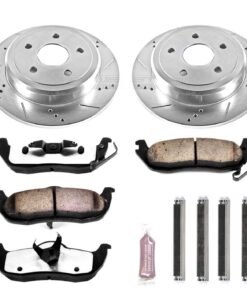 Powerstop K2221-36 Brake Disc and Pad Kit rear for 2006-2010 Jeep Commander