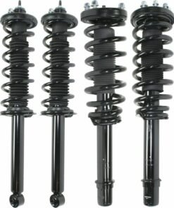 Set of 4 Front & Rear Loaded Struts w/ Coil Springs for 03-07 Honda Accord 2.4L