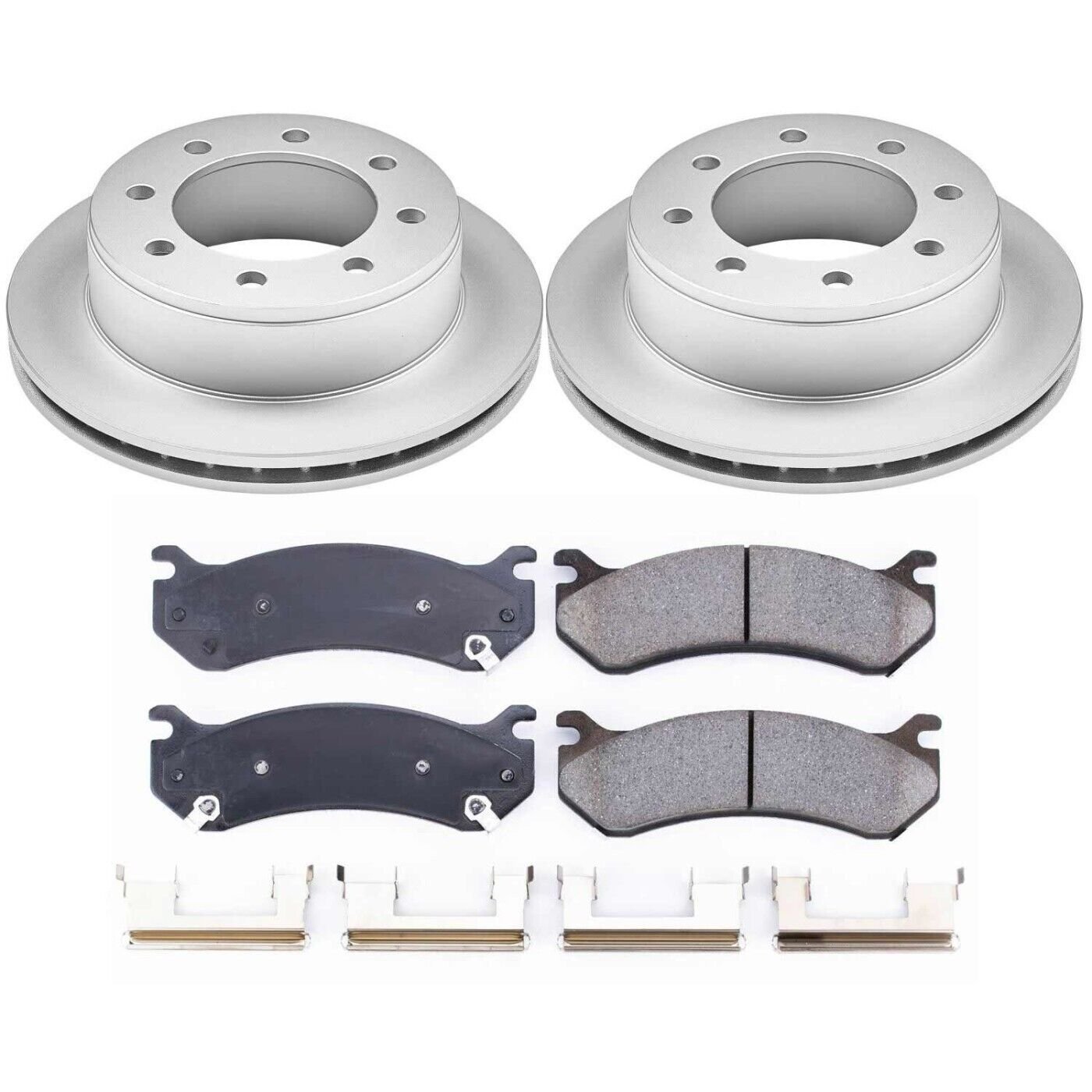 Powerstop CRK2041 Brake Disc and Pad Kit rear for 02-06 Chevrolet Avalanche 2500