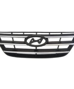 Sherman 3198-99Q-0 Grille Chrome/Black for 2009-2010 Hyundai Sonata