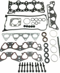 Head Gasket & Bolt Kit w/ High Temp RTV Silicone for 96-00 Honda Civic 1.6L SOHC