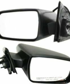NEW Power Mirror Set, Heated, Textured Black for 2004-2012 Mitsubishi Galant