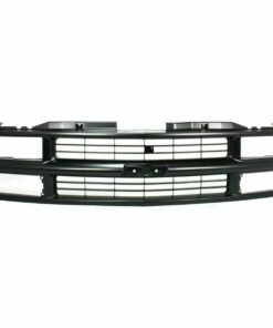 Black Plastic Grille Assembly for 1994-2000 Chevrolet Blazer, C1500/K1500, Tahoe