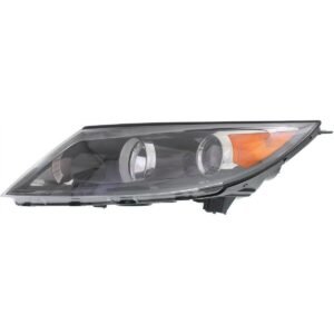 Headlight 921013W050 halogen left side CAPA for 2011-2012 Kia Sportage