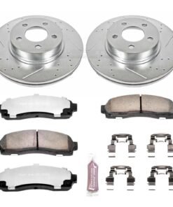 Powerstop K1923-36 Front Brake Disc and Pad Kit for 2003-2009 Mazda B4000 Base
