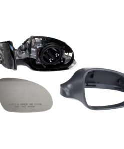 Kool Vue VW35ER Mirror Manual Folding Right Side for 2006-2008 Volkswagen Passat