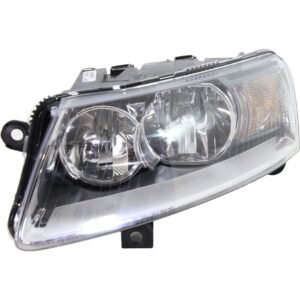 Headlight halogen left side for 2006-2008 Audi A6 Base & A6 Quattro Avant