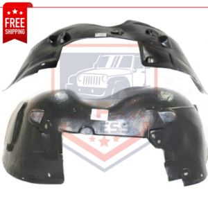 Set of 2 Front Left & Right Side Splash Shields for 2007-2014 Chevrolet Tahoe