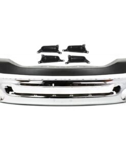 Front Bumper, Bumper Cover and Brackets Kit 6 piece for 2006-2008 Dodge Ram 1500