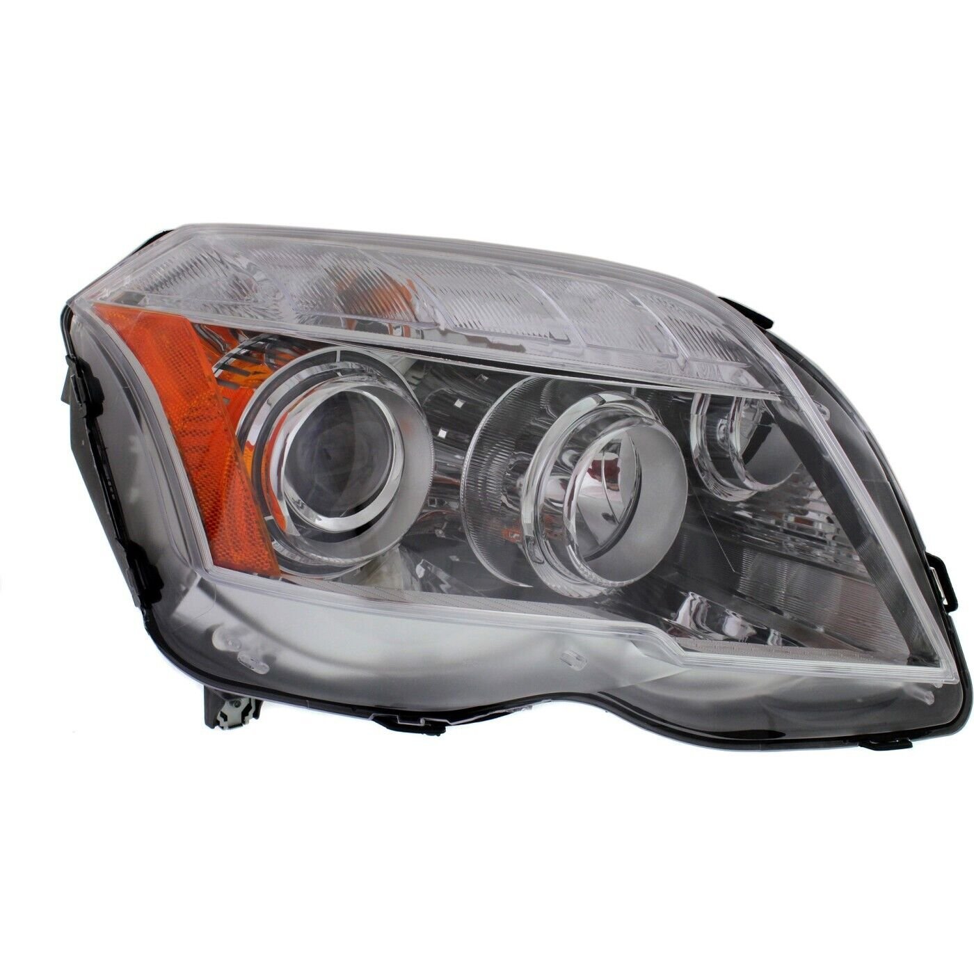 Headlight halogen right side CAPA for 10-12 Mercedes GLK350 4Matic, Base 4-Door