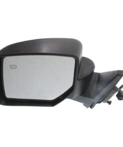 Kool Vue JP49EL Mirror Heated Black Textured Left Side for 07-15 Jeep Patriot