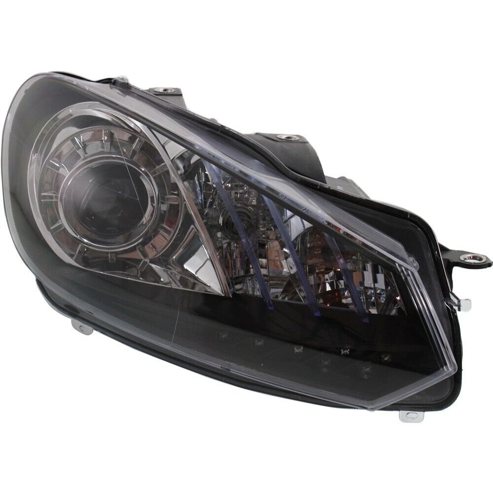 Headlight halogen left right side for 2010-2011 Volkswagen Golf Base Hatchback
