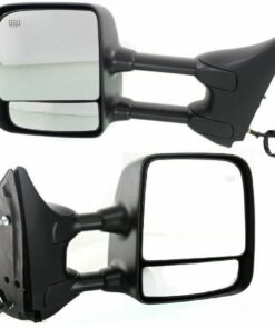 Set of 2 Towing Mirrors Power for 2004-2015 Nissan Titan Left and Right
