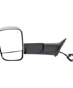 Kool Vue Tow Mirror Left Side Power Glass Chrome for 2013-2018 Ram 1500