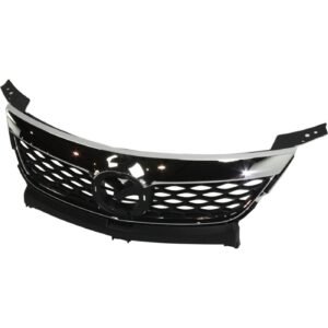Grille plastic for 2010-2012 Mazda CX-9 Grand Touring, GS, GT, Sport, Touring