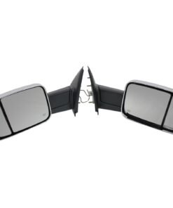 Kool Vue DG106CRL-S Tow Mirror Set Dual glass for 2002-2008 Dodge Ram 1500
