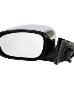 Power Mirror, Left, Heated, Chrome for 2005-2010 Dodge Charger / Chrysler 300